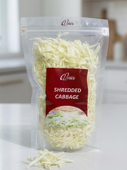 Shredded White Cabbage