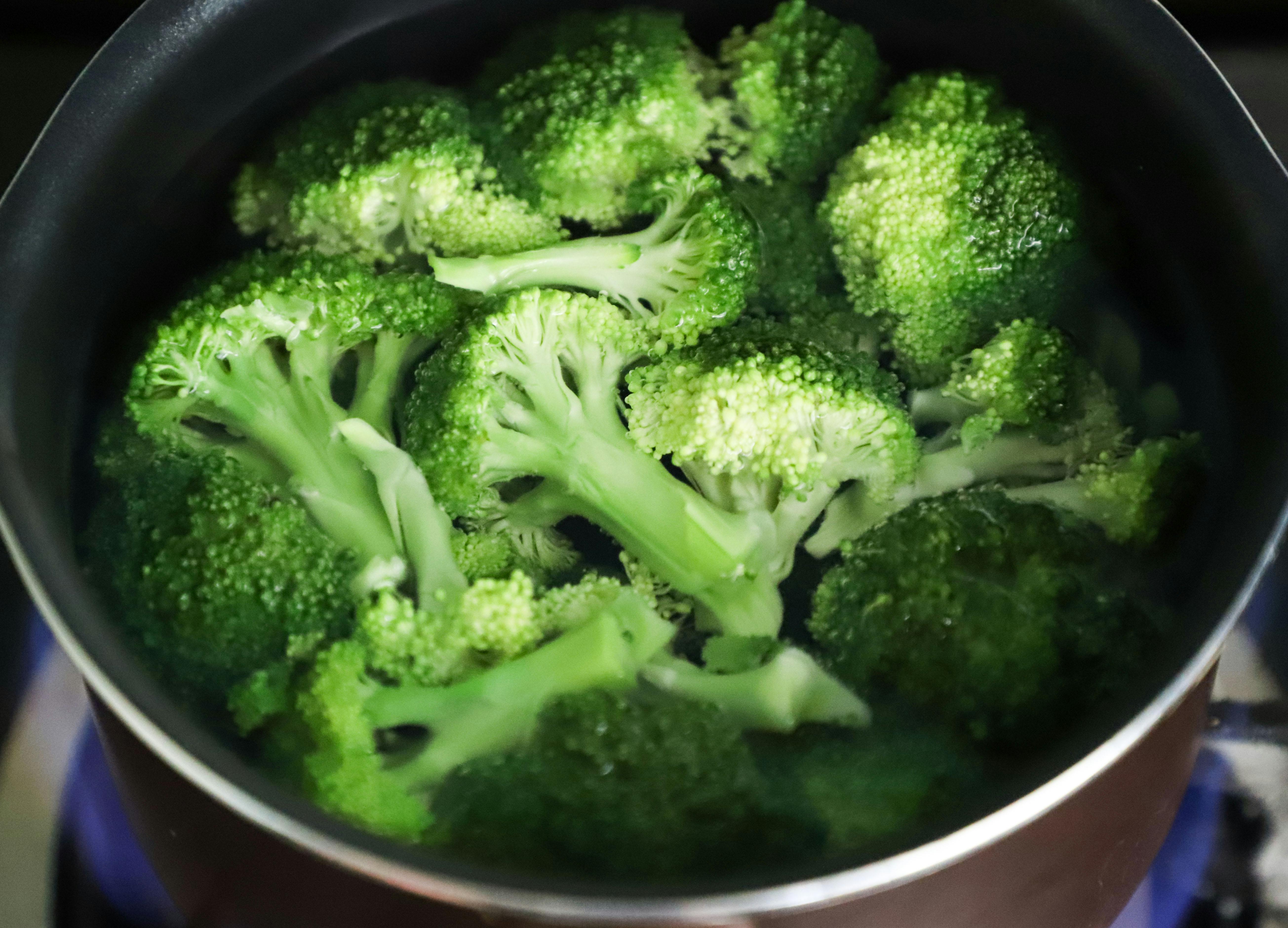 Broccoli packed with Ice